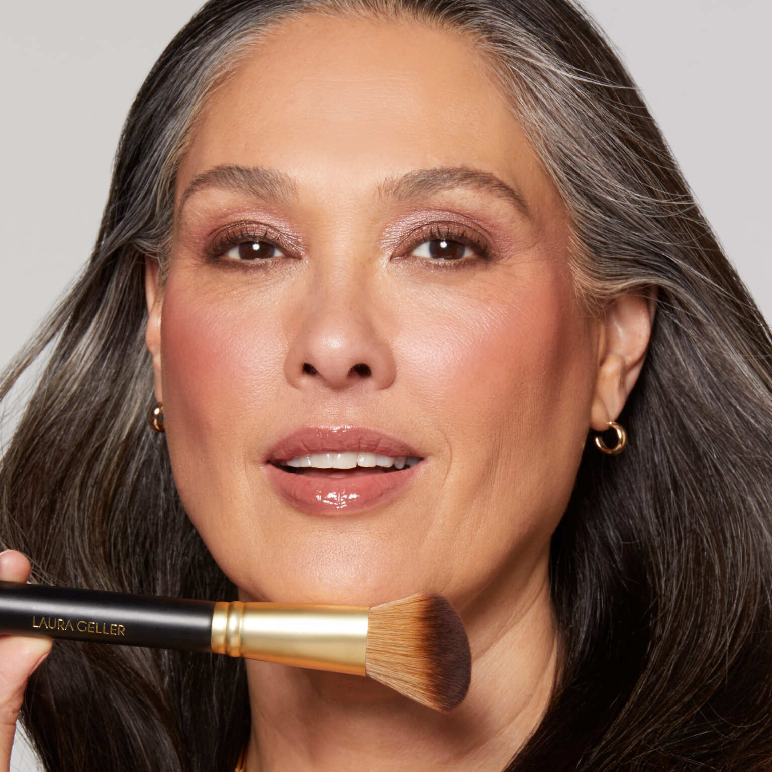 Baked Blush-n-Highlight Split. Pink Buttercream/ French Vanilla - Image 5