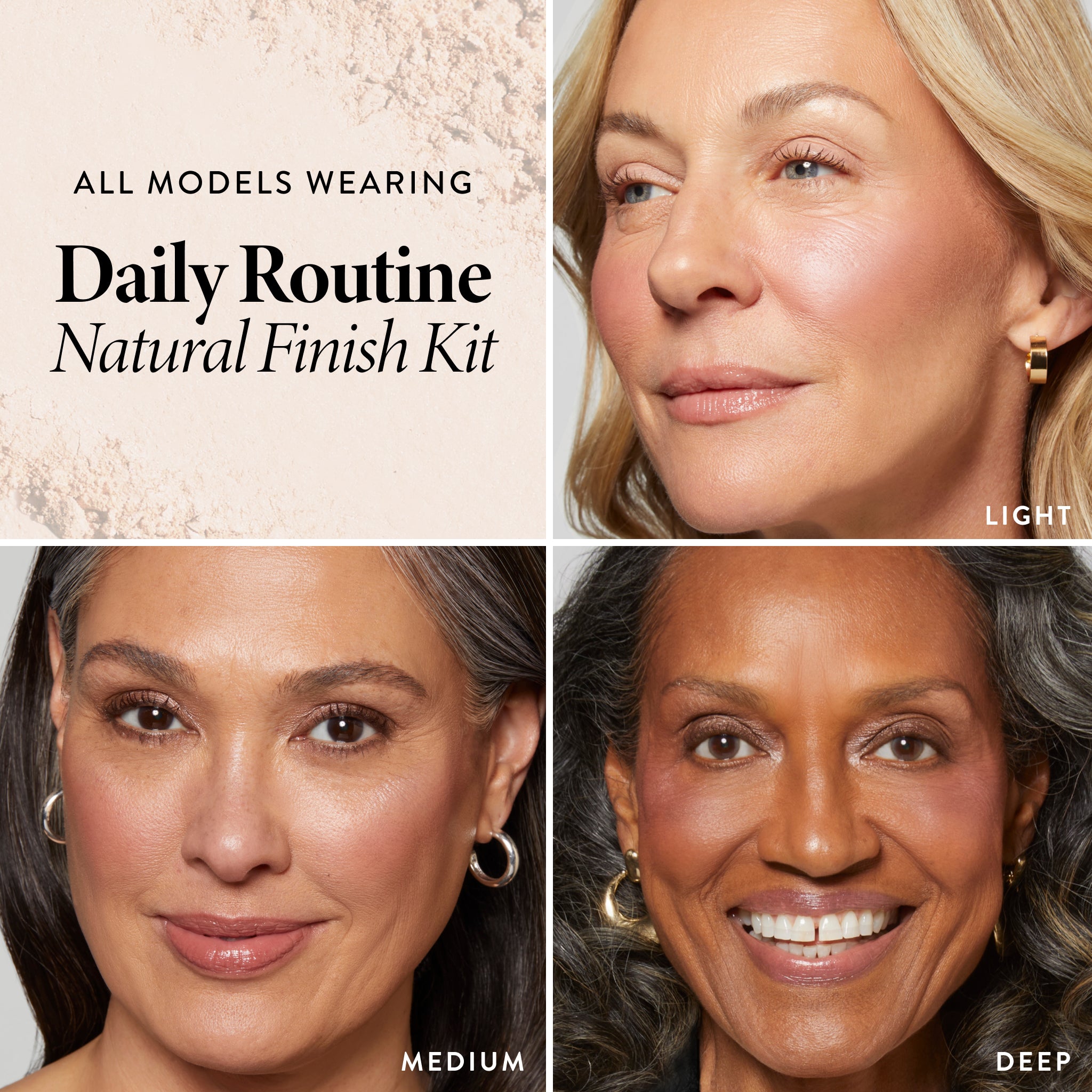 Daily Routine: Natural Finish Full Face Kit (4 PC) - Image 9